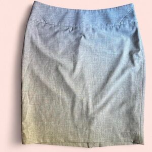 The Limited Gray Pencil Skirt